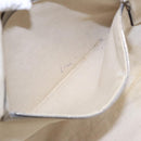 GUCCI GG implementation Tote Bag PVC Silver Auth 92536-18