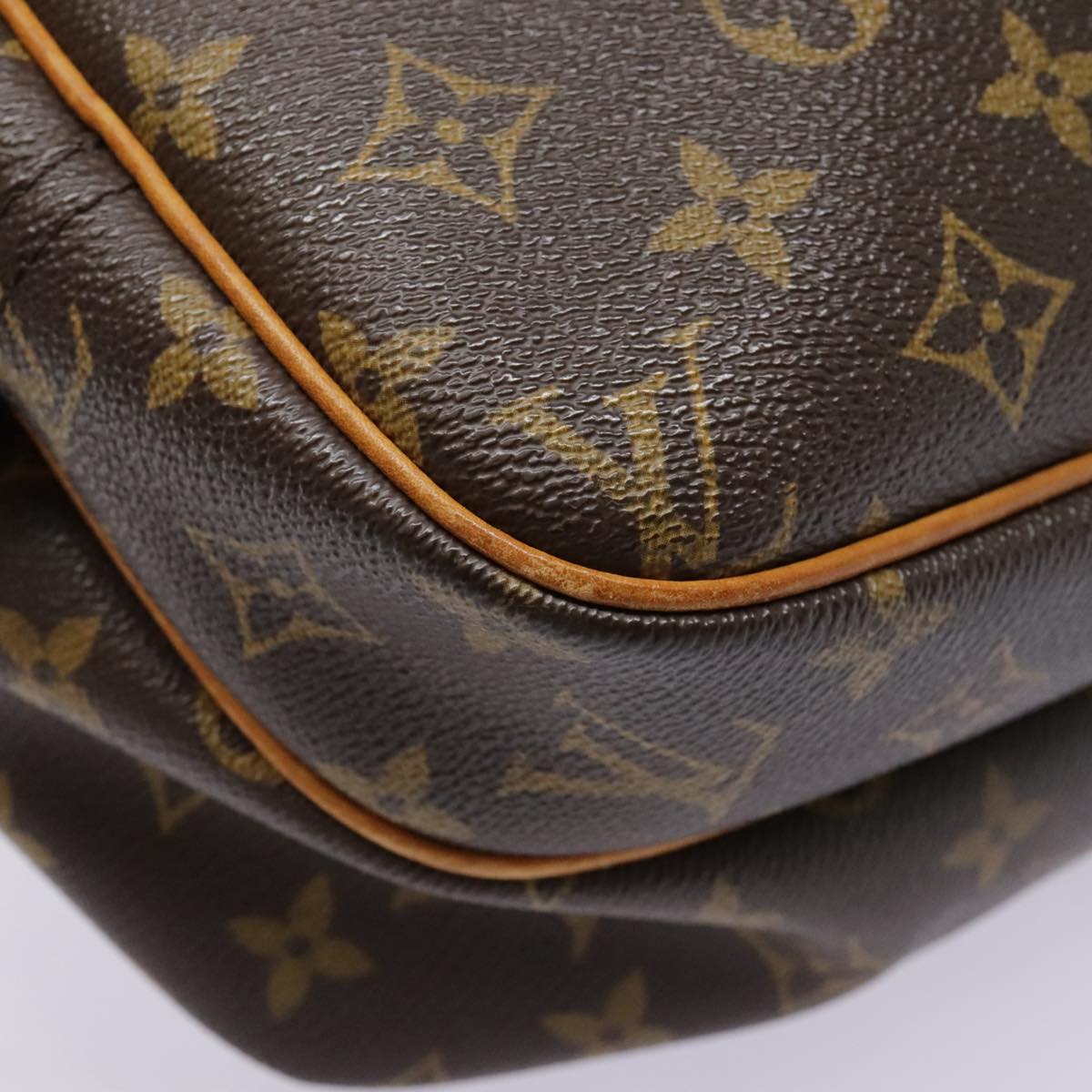 LOUIS VUITTON Monogram Reporter PM Shoulder Bag M45254 LV Auth 92558