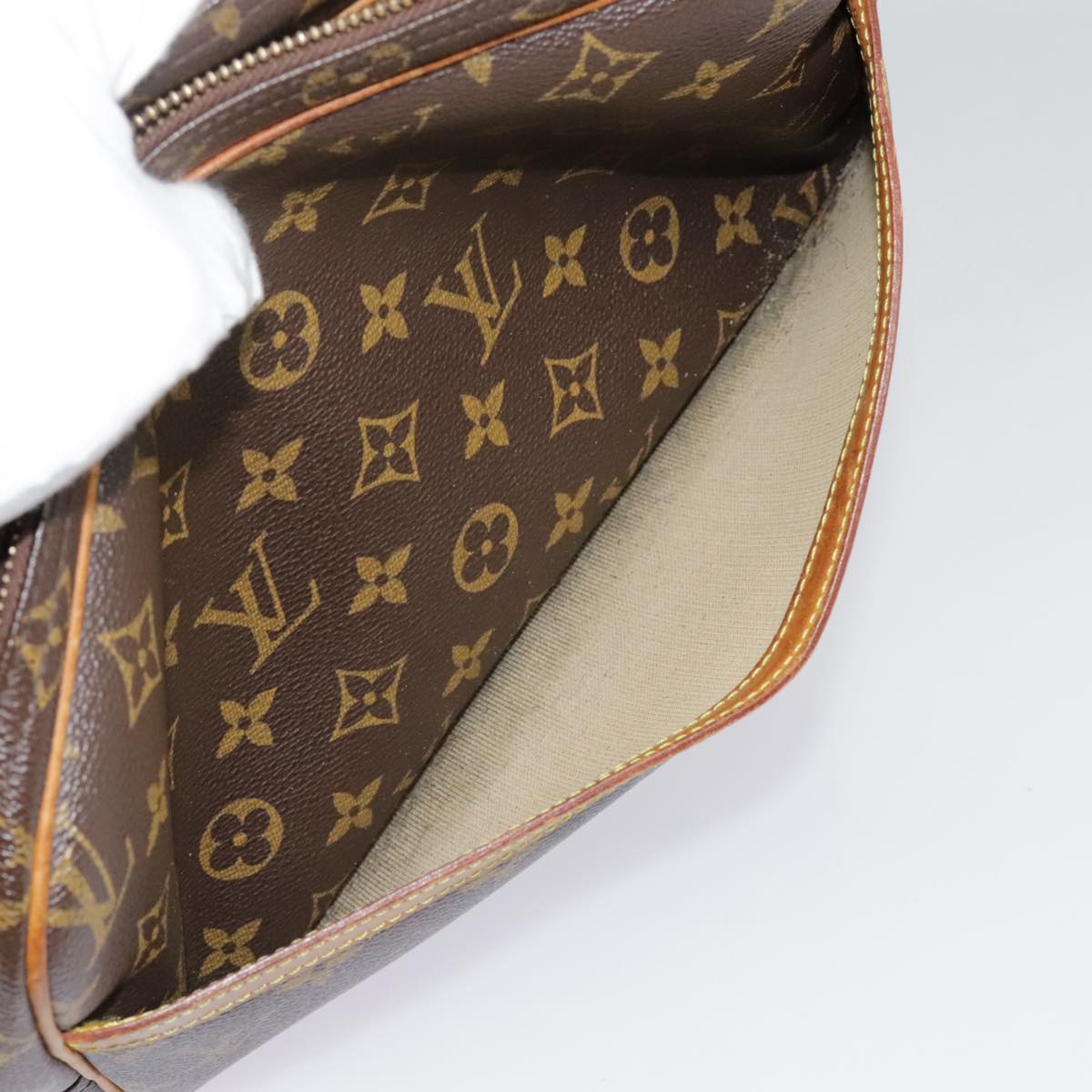 LOUIS VUITTON Monogram Reporter PM Shoulder Bag M45254 LV Auth 92558