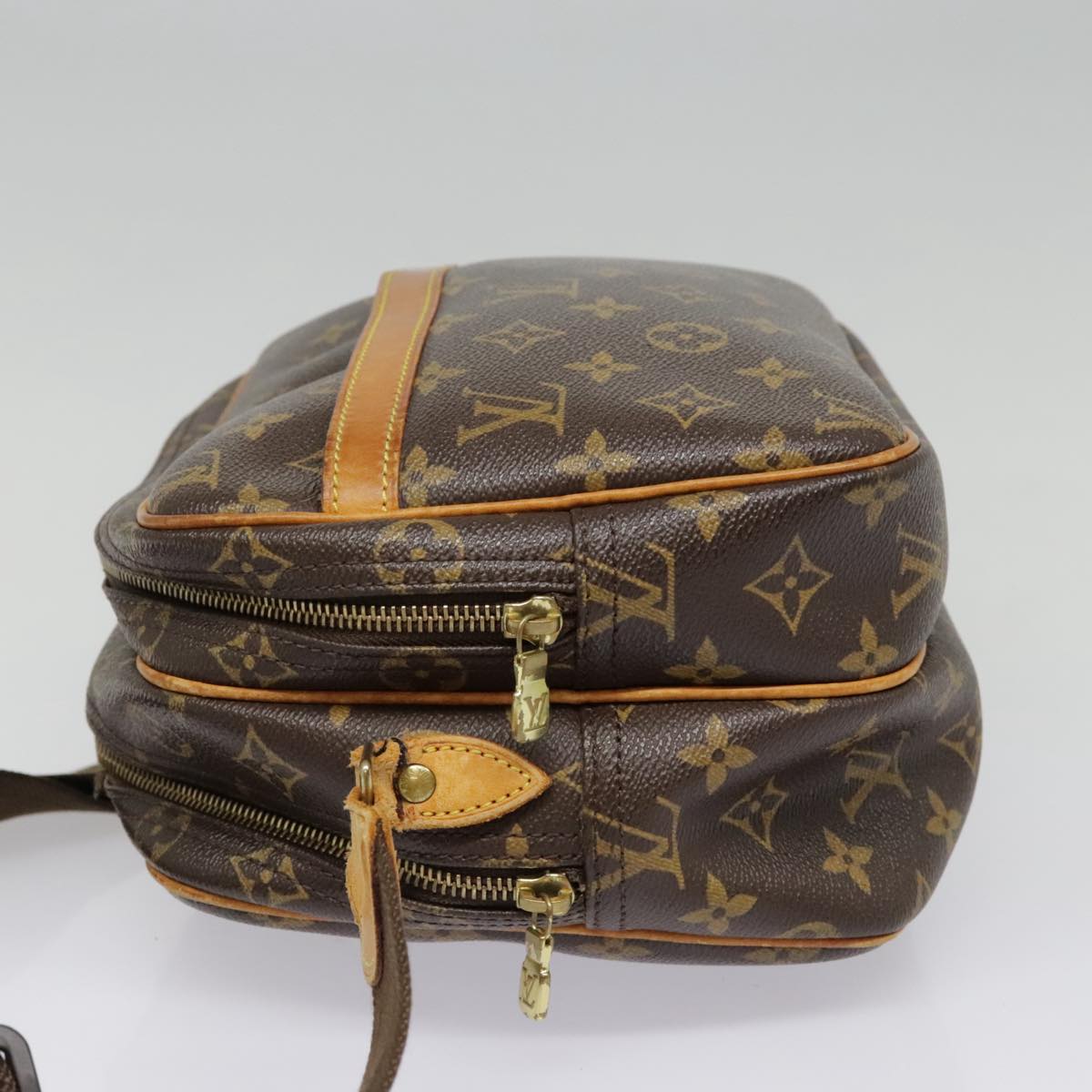 LOUIS VUITTON Monogram Reporter PM Shoulder Bag M45254 LV Auth 92558