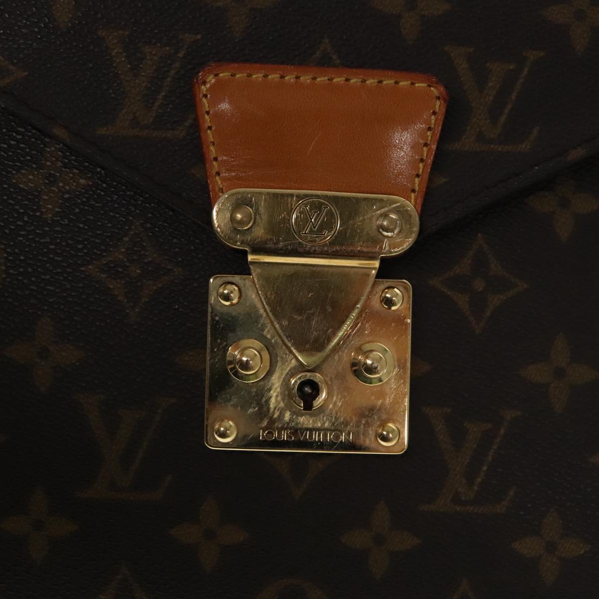 LOUIS VUITTON Monogram Serviette Conseiller Briefcase M53331 LV Auth 92570