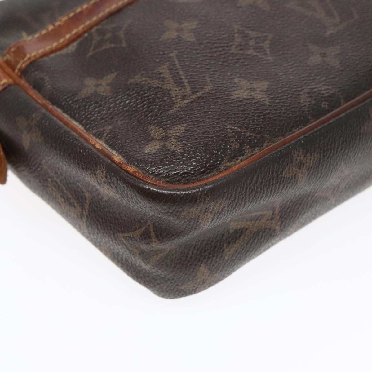 LOUIS VUITTON Monogram Compiegne 23 Clutch Bag M51847 LV Auth 92574