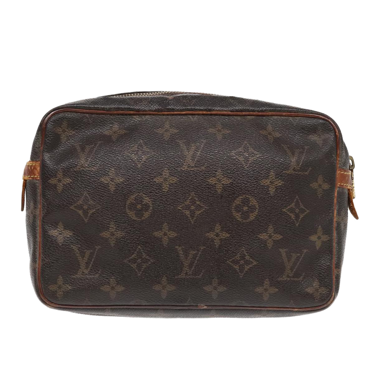 LOUIS VUITTON Monogram Compiegne 23 Clutch Bag M51847 LV Auth 92574