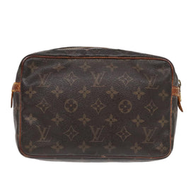 LOUIS VUITTON Monogram Compiegne 23 Clutch Bag M51847 LV Auth 92574 - 0