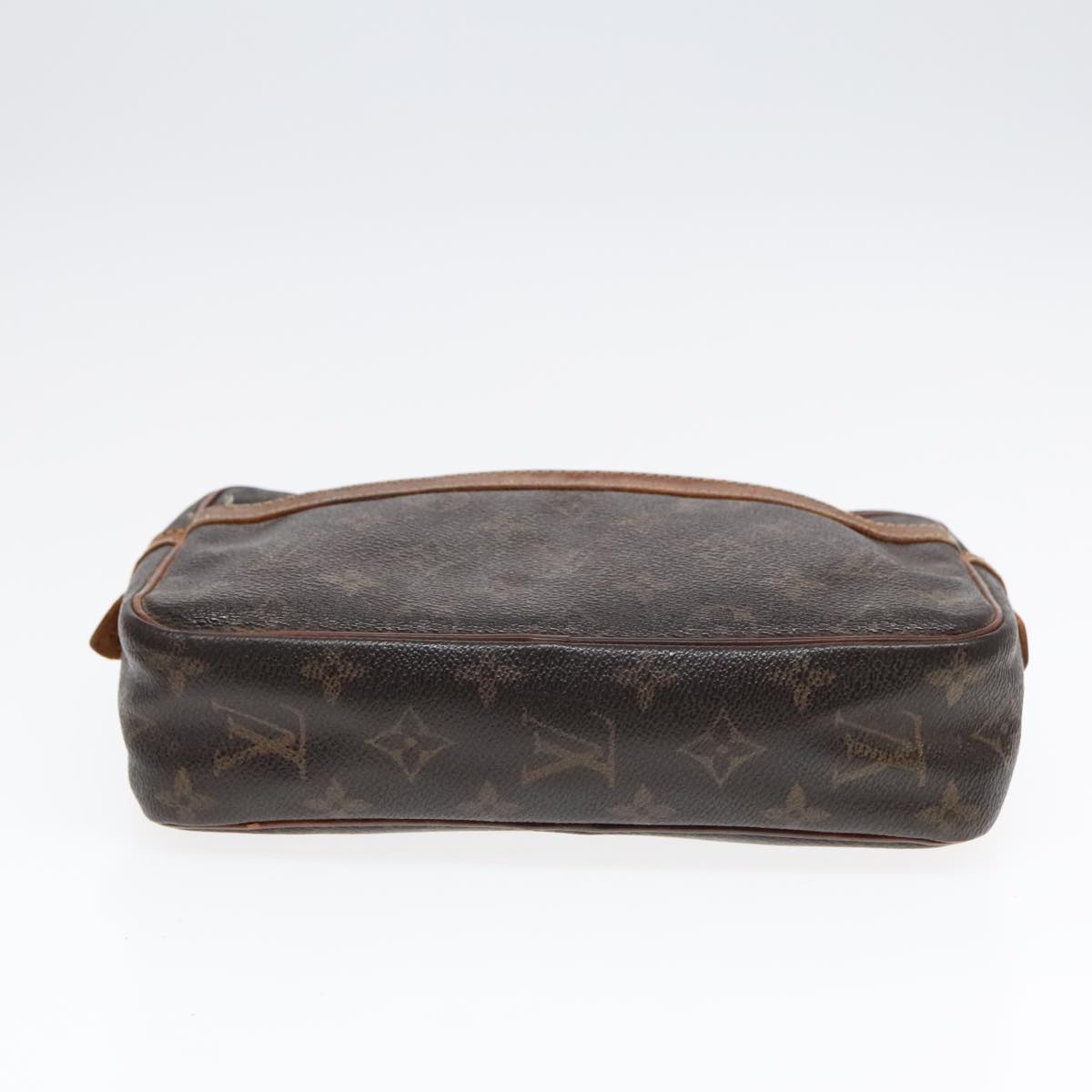 LOUIS VUITTON Monogram Compiegne 23 Clutch Bag M51847 LV Auth 92574