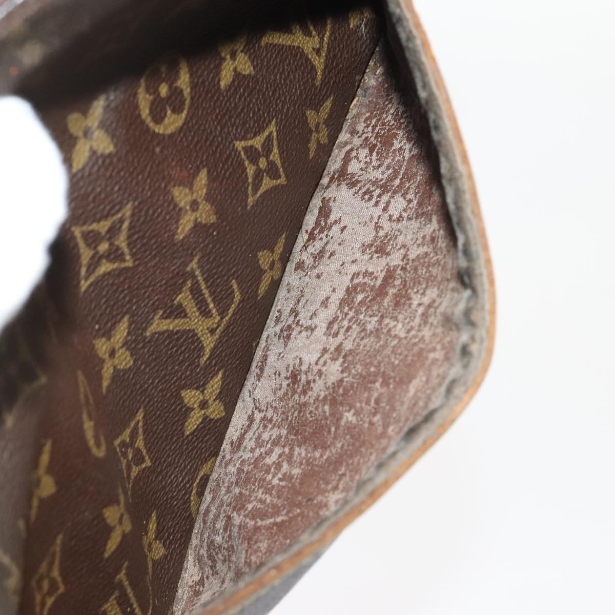 LOUIS VUITTON Monogram Compiegne 23 Clutch Bag M51847 LV Auth 92575