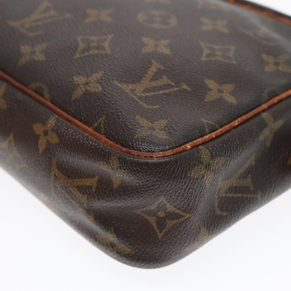 LOUIS VUITTON Monogram Compiegne 23 Clutch Bag M51847 LV Auth 92577