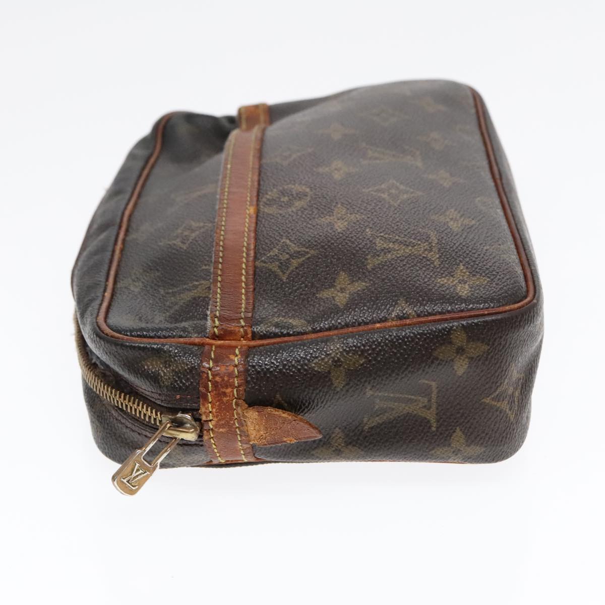 LOUIS VUITTON Monogram Compiegne 23 Clutch Bag M51847 LV Auth 92577