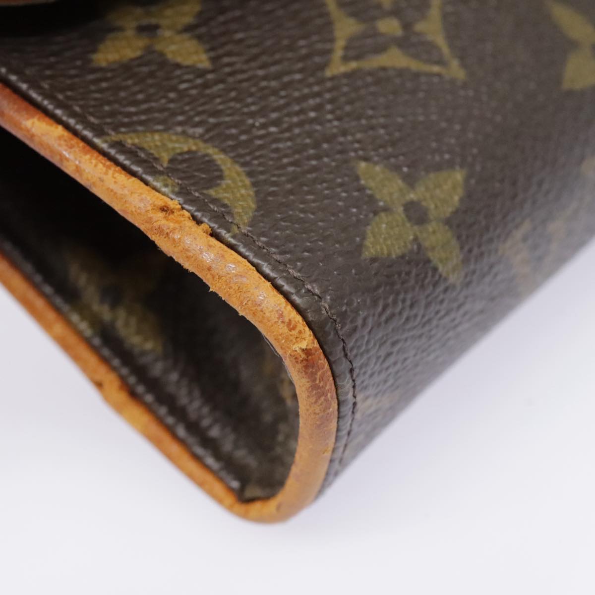 LOUIS VUITTON Monogram Pochette Florentine Waist bag M51855 LV Auth 92582