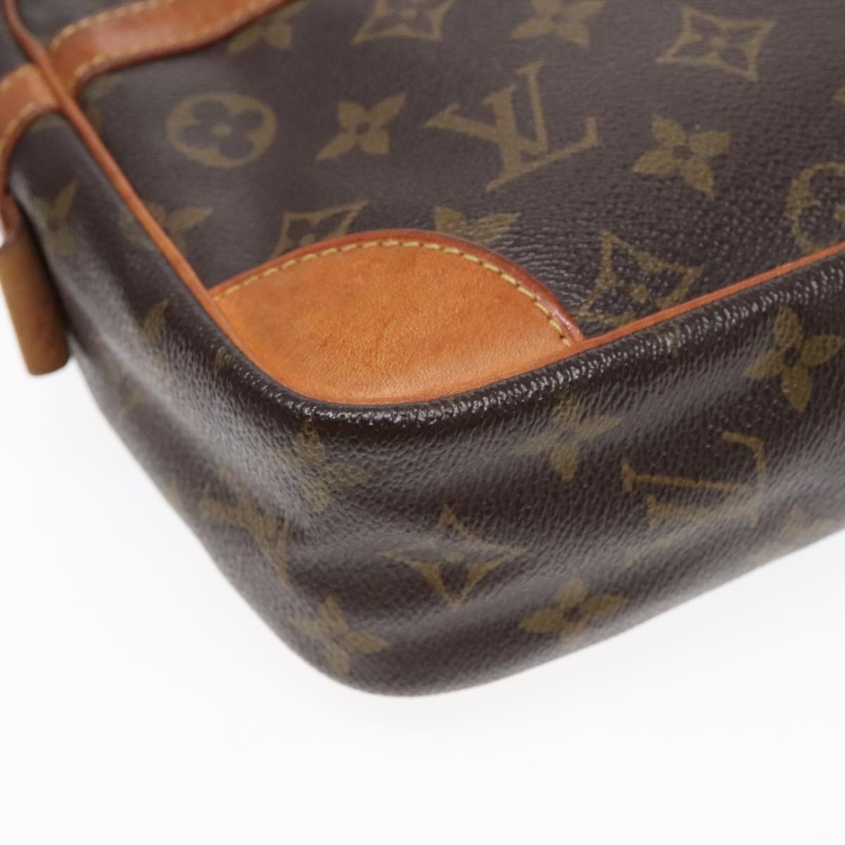 LOUIS VUITTON Monogram Compiegne 28 Clutch Bag M51845 LV Auth 92586