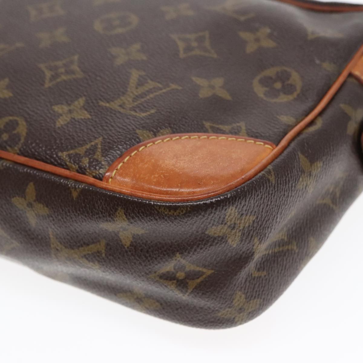 LOUIS VUITTON Monogram Compiegne 28 Clutch Bag M51845 LV Auth 92586