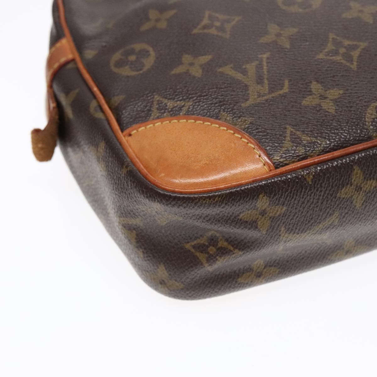 LOUIS VUITTON Monogram Compiegne 28 Clutch Bag M51845 LV Auth 92586