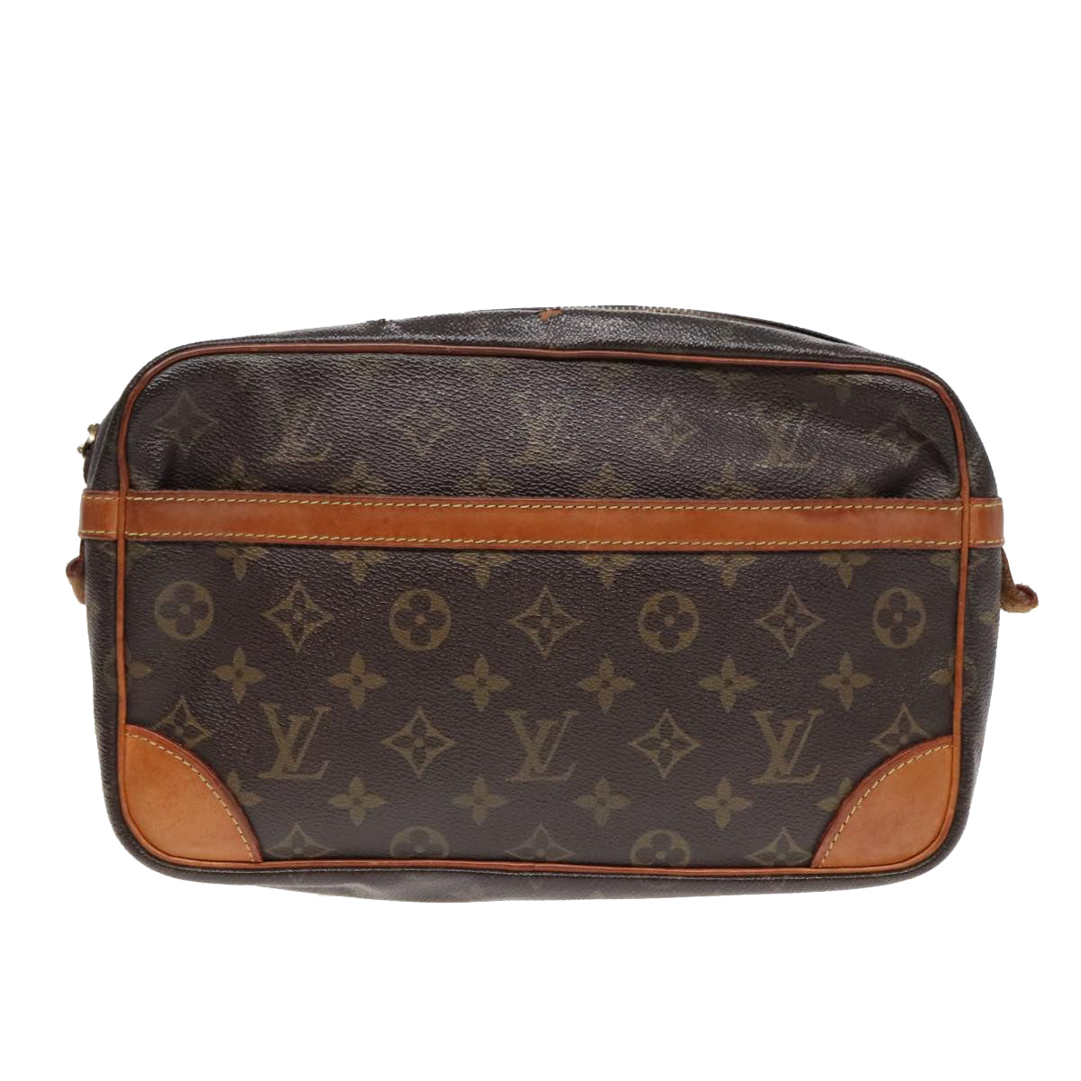 LOUIS VUITTON Monogram Compiegne 28 Clutch Bag M51845 LV Auth 92586 - 0