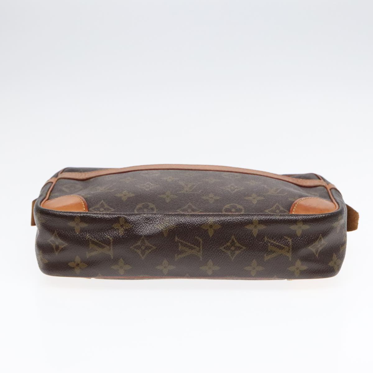 LOUIS VUITTON Monogram Compiegne 28 Clutch Bag M51845 LV Auth 92586