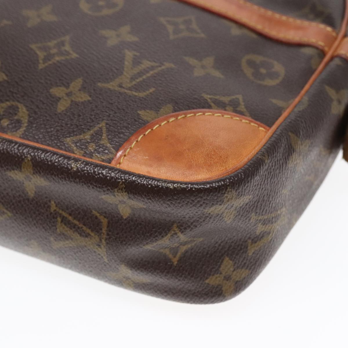 LOUIS VUITTON Monogram Compiegne 28 Clutch Bag M51845 LV Auth 92586