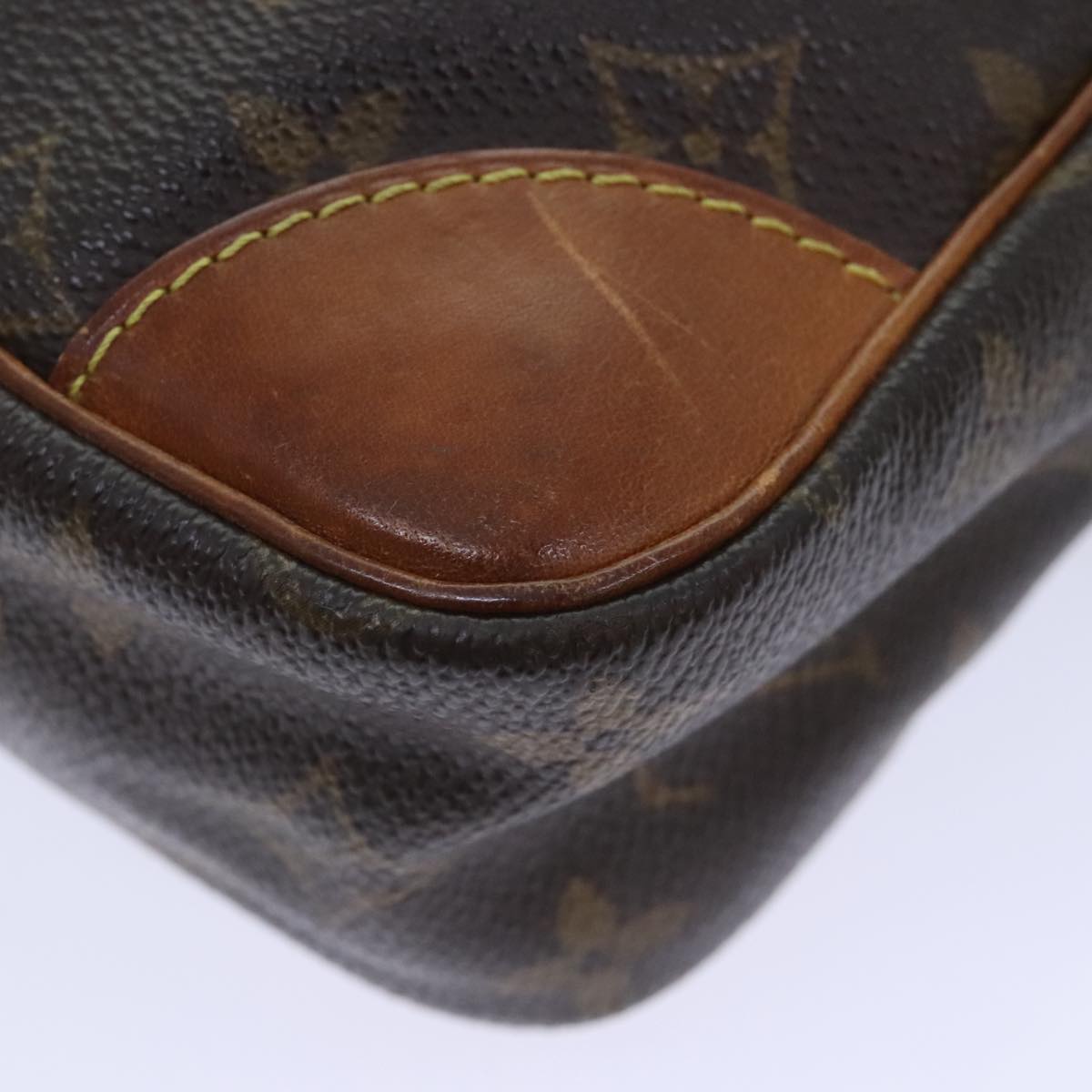 LOUIS VUITTON Monogram Compiegne 28 Clutch Bag M51845 LV Auth 92588