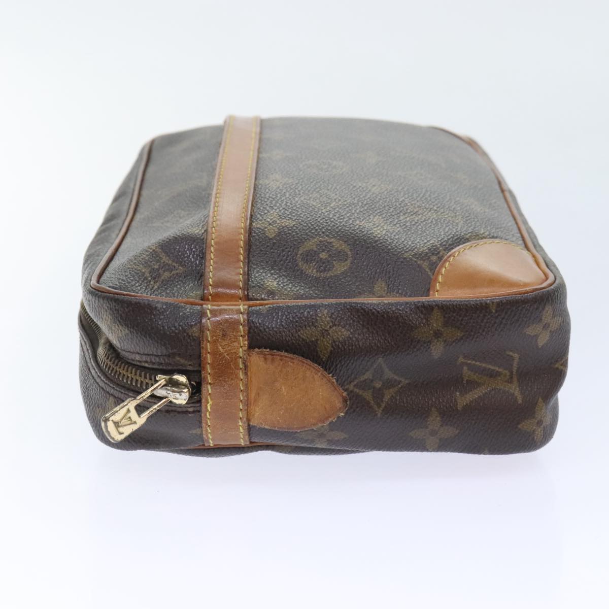 LOUIS VUITTON Monogram Compiegne 28 Clutch Bag M51845 LV Auth 92588