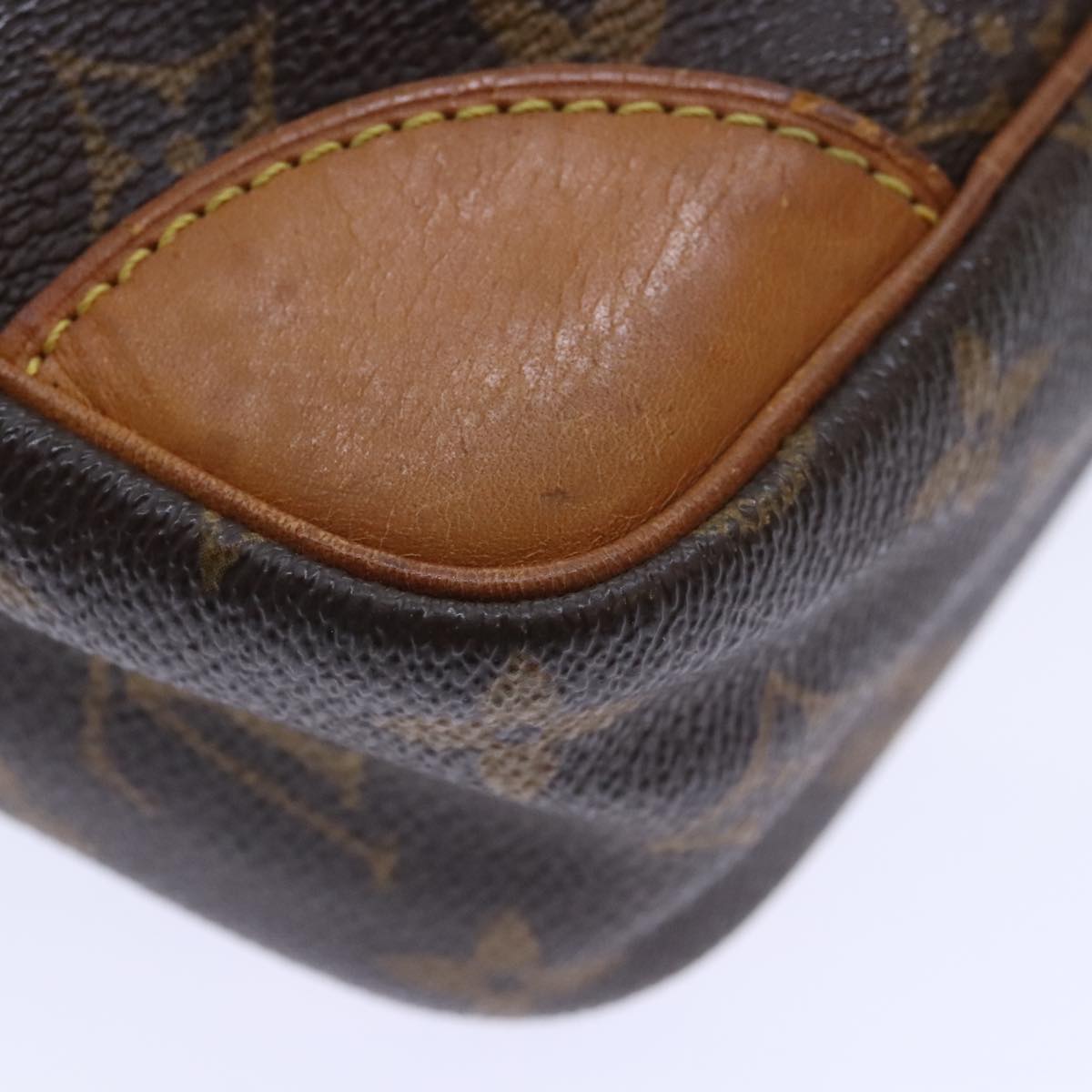 LOUIS VUITTON Monogram Compiegne 28 Clutch Bag M51845 LV Auth 92589