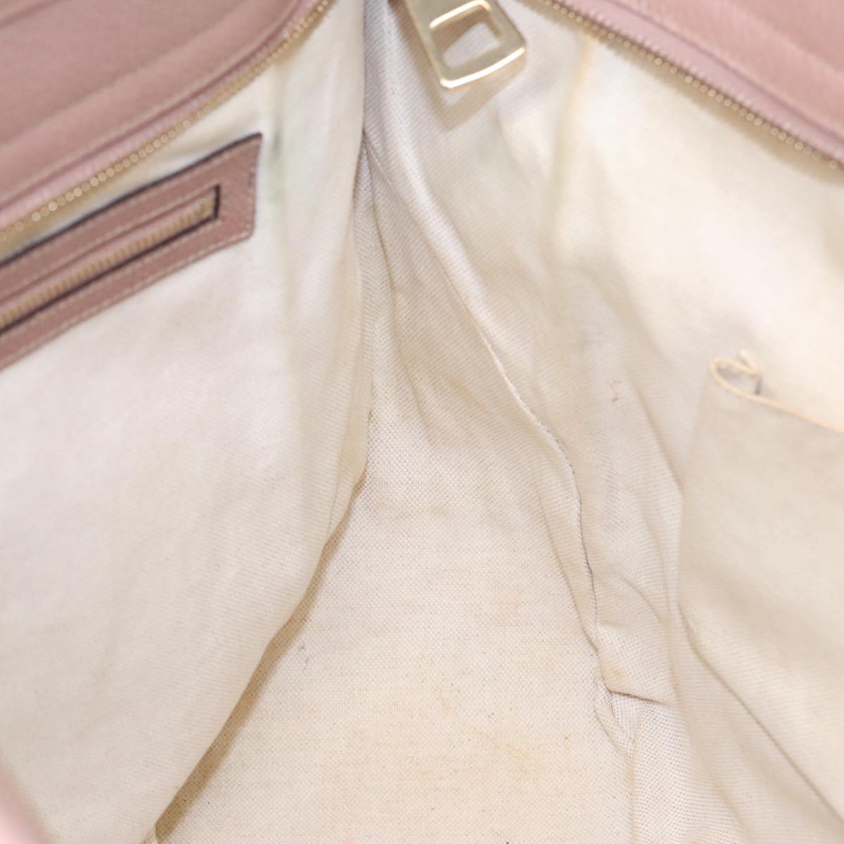 GUCCI GG Canvas Tote Bag Beige Auth 92607