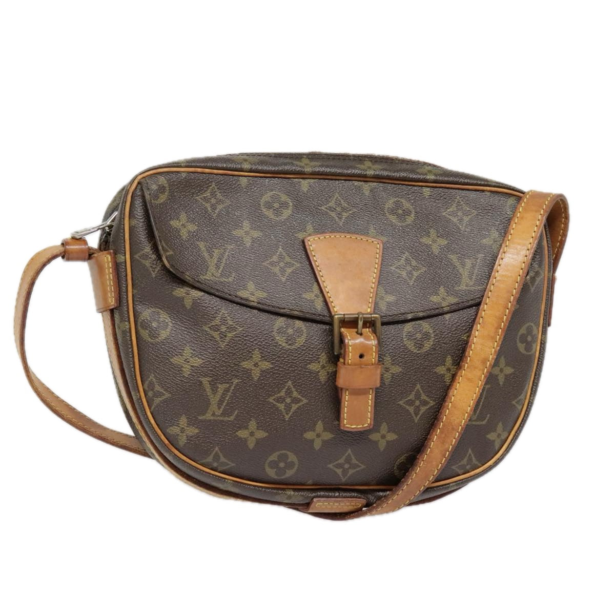 LOUIS VUITTON Monogram Jeune Fille MM Shoulder Bag M51226 LV Auth 92611