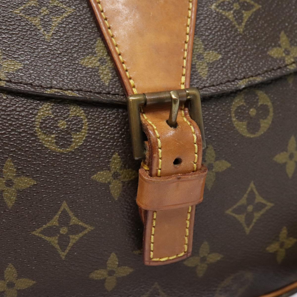 LOUIS VUITTON Monogram Jeune Fille MM Shoulder Bag M51226 LV Auth 92611