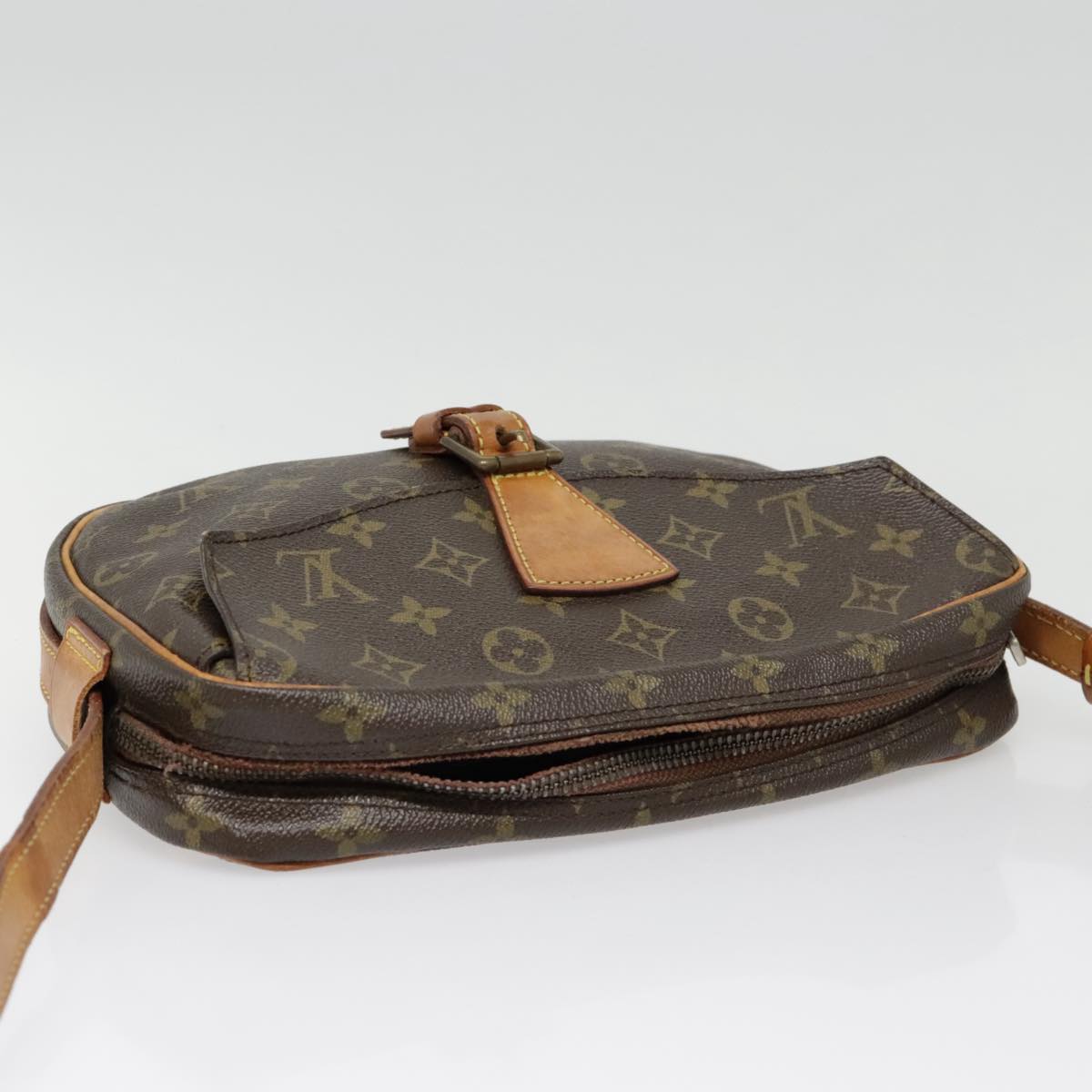 LOUIS VUITTON Monogram Jeune Fille MM Shoulder Bag M51226 LV Auth 92611