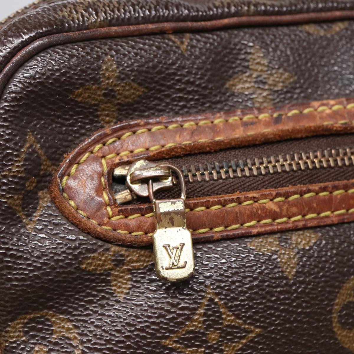 LOUIS VUITTON Monogram Marly Dragonne GM Clutch Bag M51825 LV Auth 92622