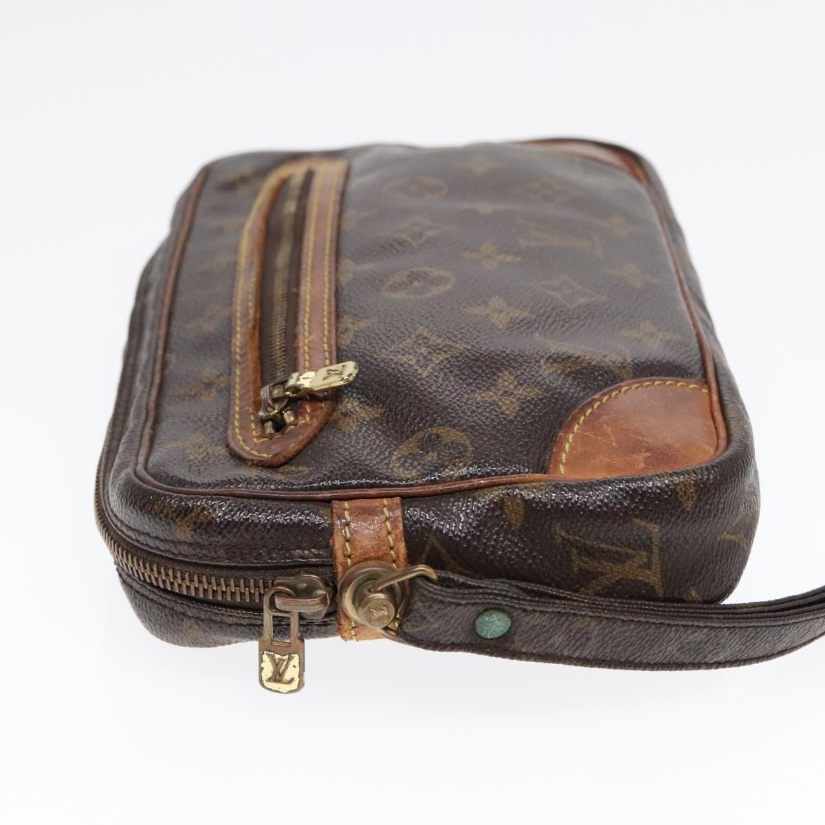 LOUIS VUITTON Monogram Marly Dragonne GM Clutch Bag M51825 LV Auth 92622