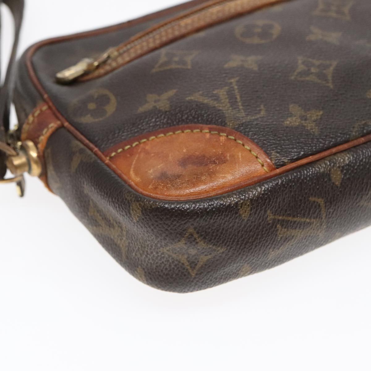 LOUIS VUITTON Monogram Marly Dragonne GM Clutch Bag M51825 LV Auth 92623