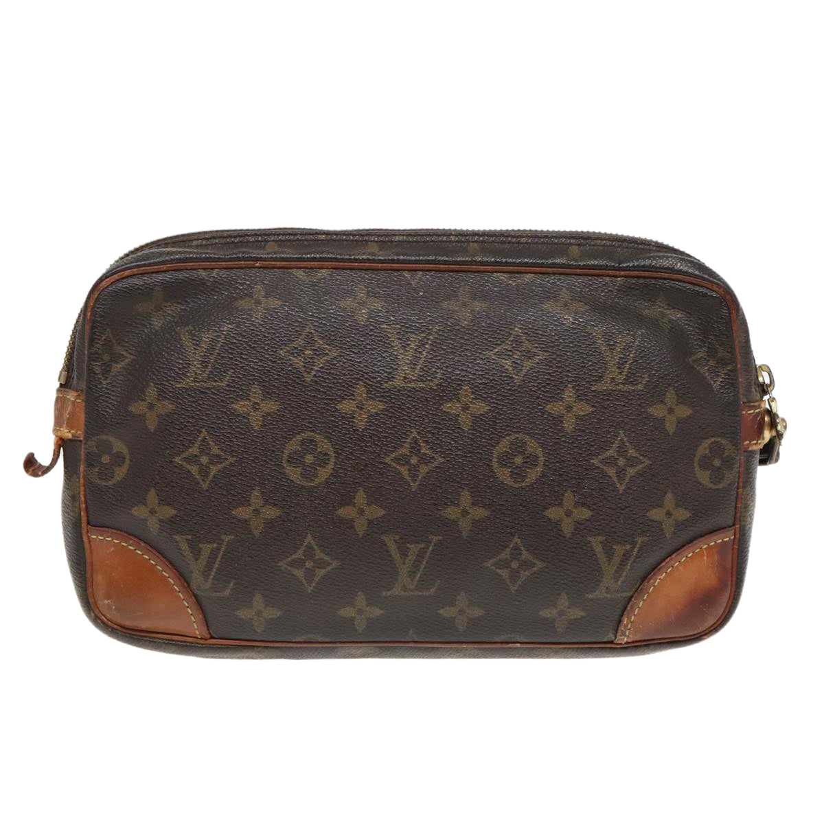 LOUIS VUITTON Monogram Marly Dragonne GM Clutch Bag M51825 LV Auth 92623 - 0