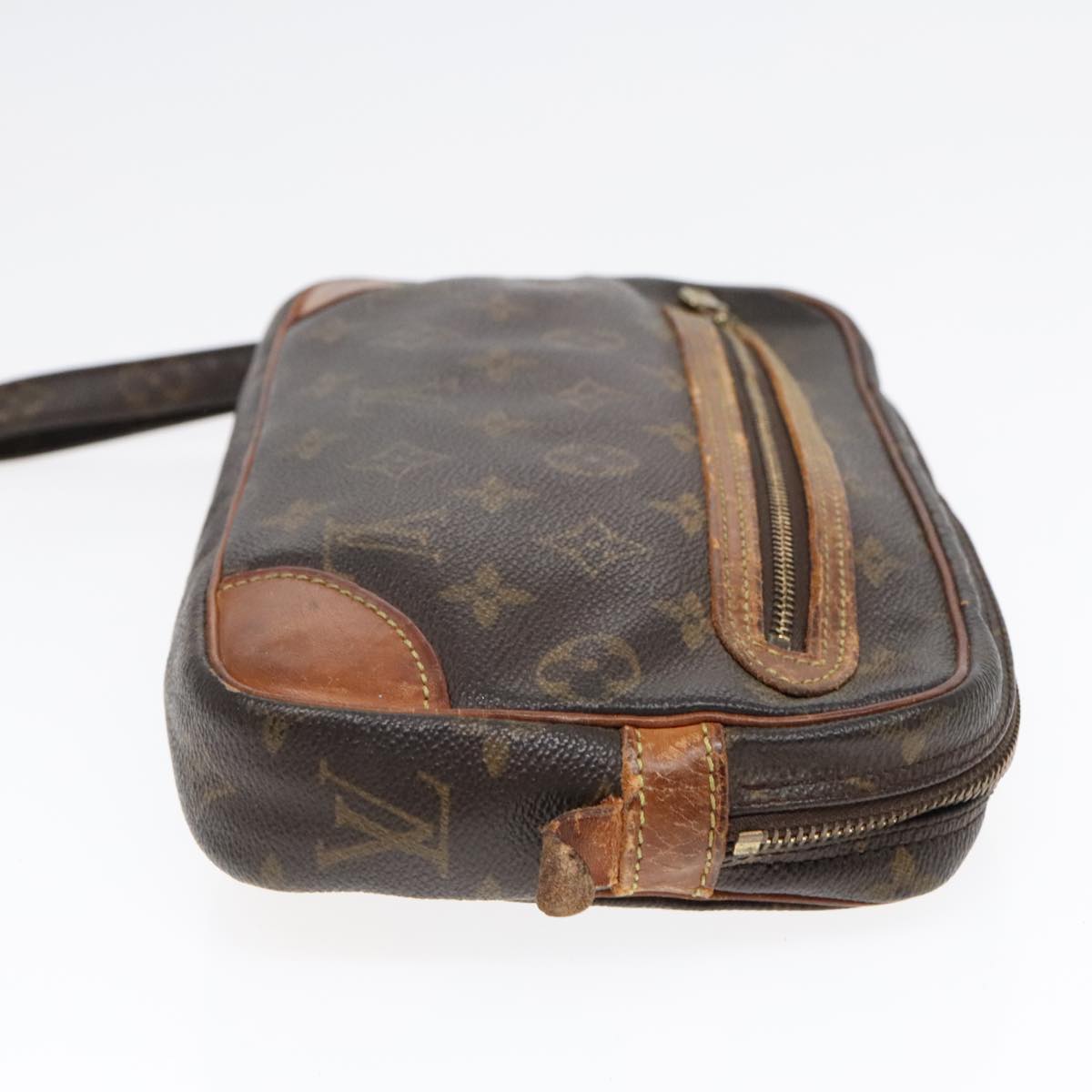 LOUIS VUITTON Monogram Marly Dragonne GM Clutch Bag M51825 LV Auth 92623