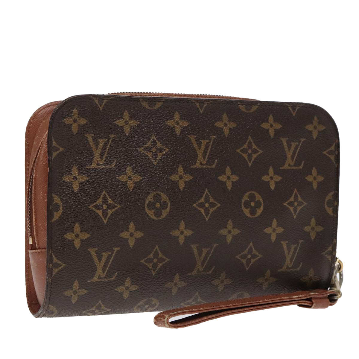 LOUIS VUITTON Monogram Orsay Clutch Bag M51790 LV Auth 92632