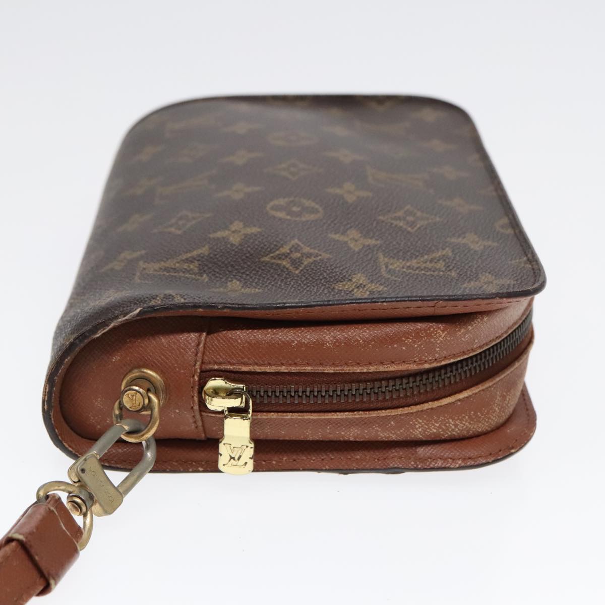 LOUIS VUITTON Monogram Orsay Clutch Bag M51790 LV Auth 92632