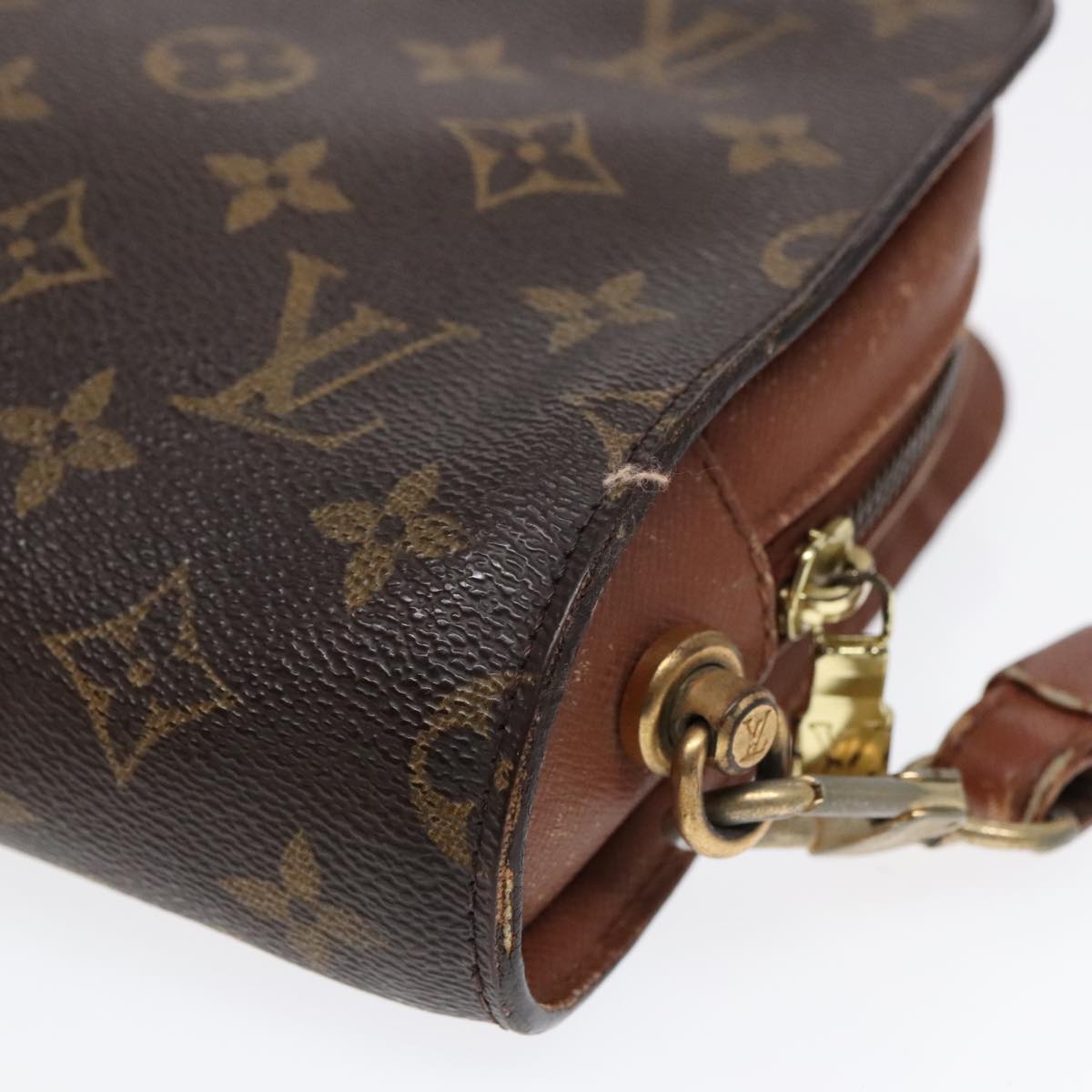 LOUIS VUITTON Monogram Orsay Clutch Bag M51790 LV Auth 92632