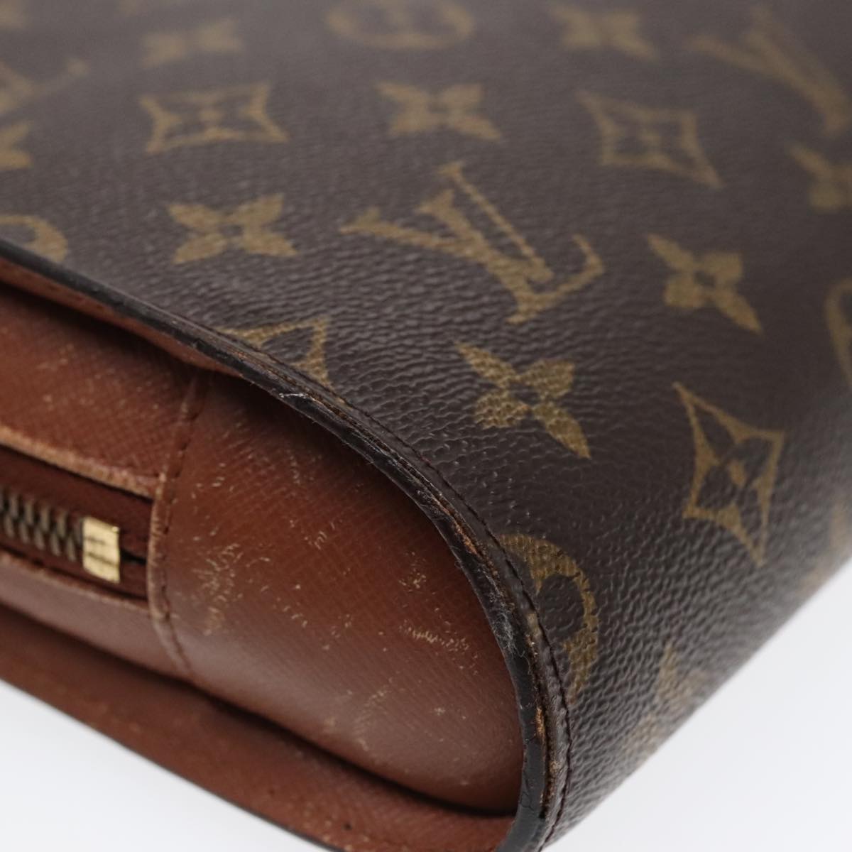 LOUIS VUITTON Monogram Orsay Clutch Bag M51790 LV Auth 92632