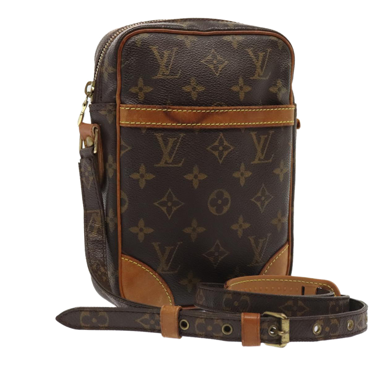 LOUIS VUITTON Monogram Danube Shoulder Bag M45266 LV Auth 92640