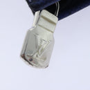 LOUIS VUITTON Taiga Pochette Voyage MM Clutch Bag Blue M30575 LV Auth 92645-8