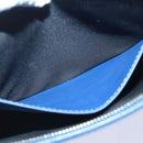 LOUIS VUITTON Taiga Pochette Voyage MM Clutch Bag Blue M30575 LV Auth 92645-19