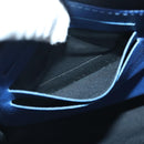 LOUIS VUITTON Taiga Pochette Voyage MM Clutch Bag Blue M30575 LV Auth 92645-11