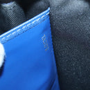 LOUIS VUITTON Taiga Pochette Voyage MM Clutch Bag Blue M30575 LV Auth 92645-12