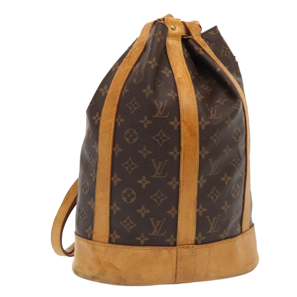 LOUIS VUITTON Monogram Randonnee PM Shoulder Bag M42243 LV Auth 92671