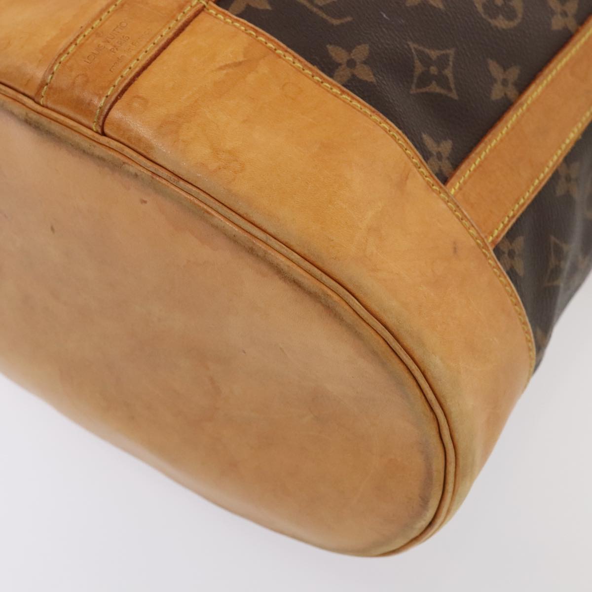 LOUIS VUITTON Monogram Randonnee PM Shoulder Bag M42243 LV Auth 92671