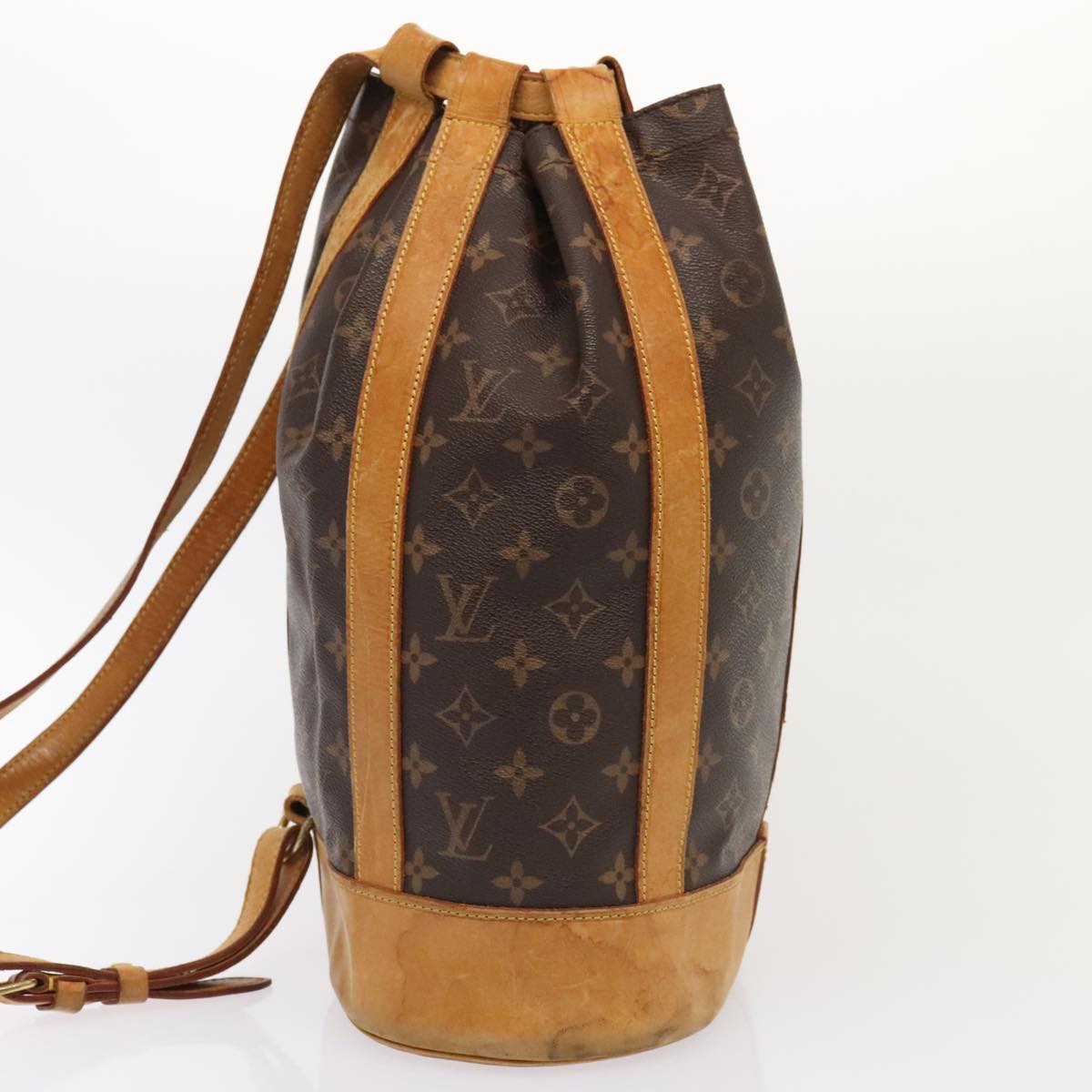 LOUIS VUITTON Monogram Randonnee PM Shoulder Bag M42243 LV Auth 92671