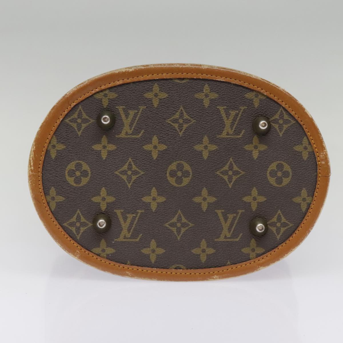 LOUIS VUITTON Monogram Bucket PM Shoulder Bag USA limited M42238 LV Auth 92720