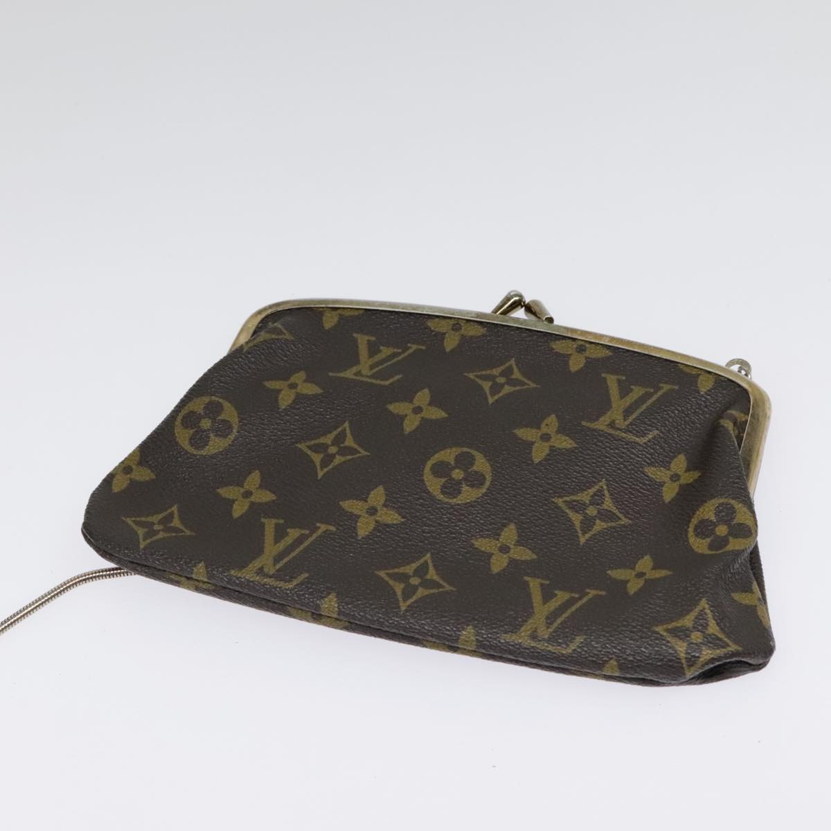 LOUIS VUITTON Monogram Bucket PM Shoulder Bag USA limited M42238 LV Auth 92720