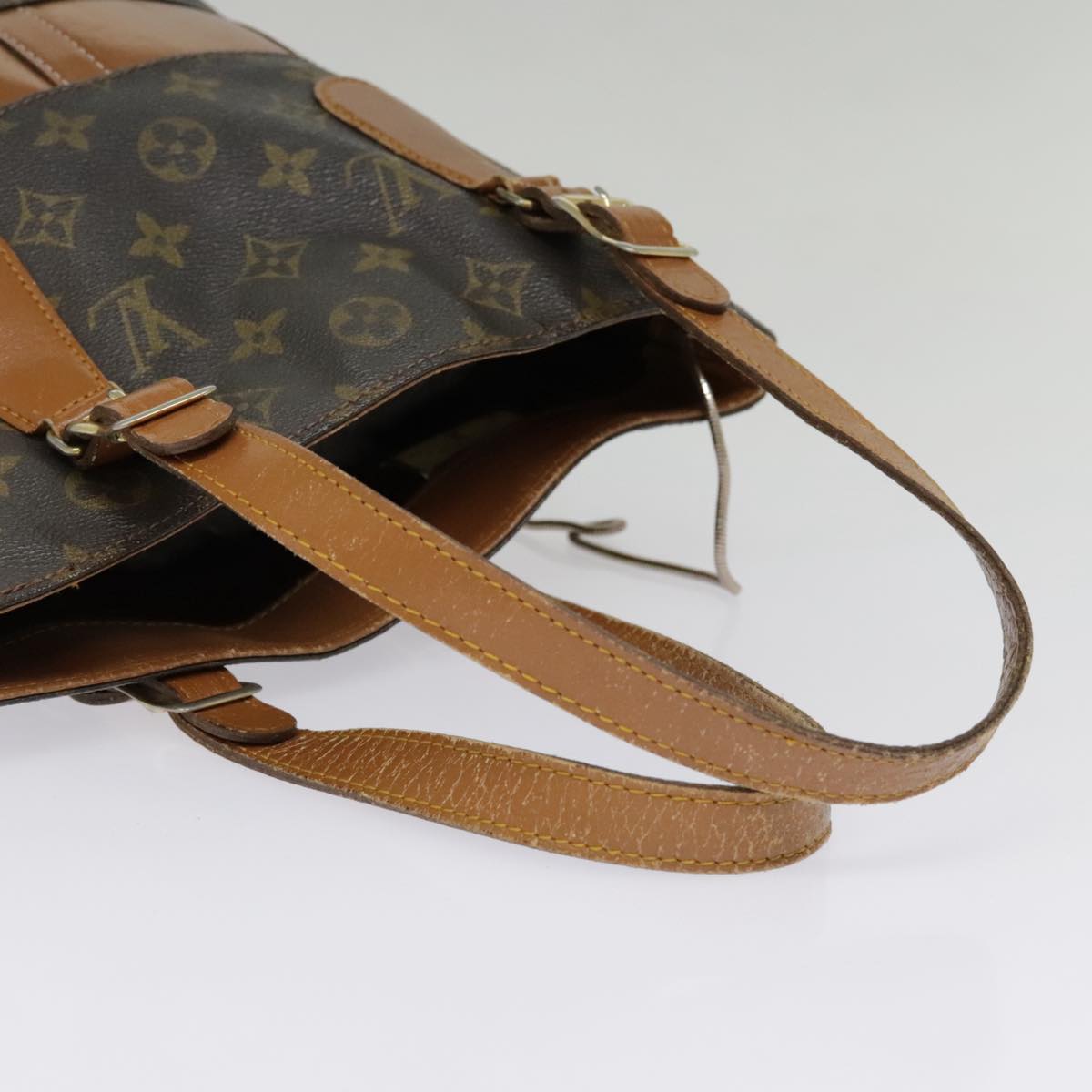 LOUIS VUITTON Monogram Bucket PM Shoulder Bag USA limited M42238 LV Auth 92720