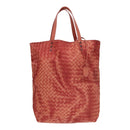 BOTTEGA VENETA Tote Bag Nylon Orange Auth 92721-13