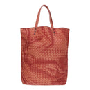 BOTTEGA VENETA Tote Bag Nylon Orange Auth 92721-2
