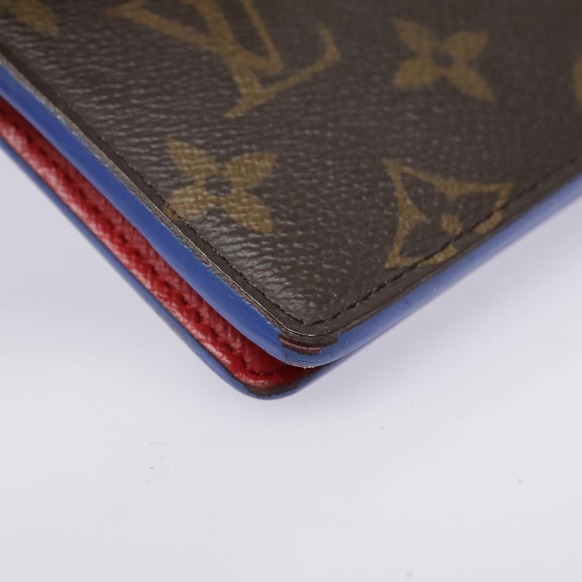 LOUIS VUITTON Monogram NBA Portefeuille Multipull Bifold M80105 LV Auth 92729