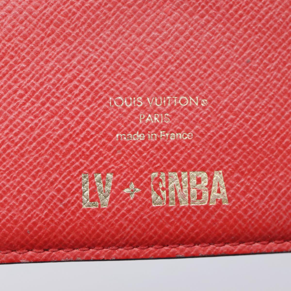 LOUIS VUITTON Monogram NBA Portefeuille Multipull Bifold M80105 LV Auth 92729